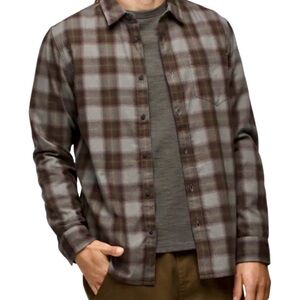 PrAna Men’s Los Feliz Flannel Shirt. Size M